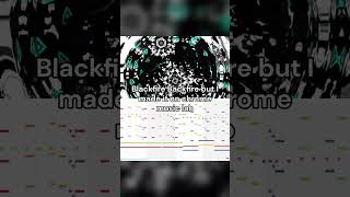 Blackfire Backfire on Chrome Music Lab!! #music #geometrydash #gd #gdshorts