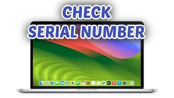 How to Check Mac Serial Number - Full Guide