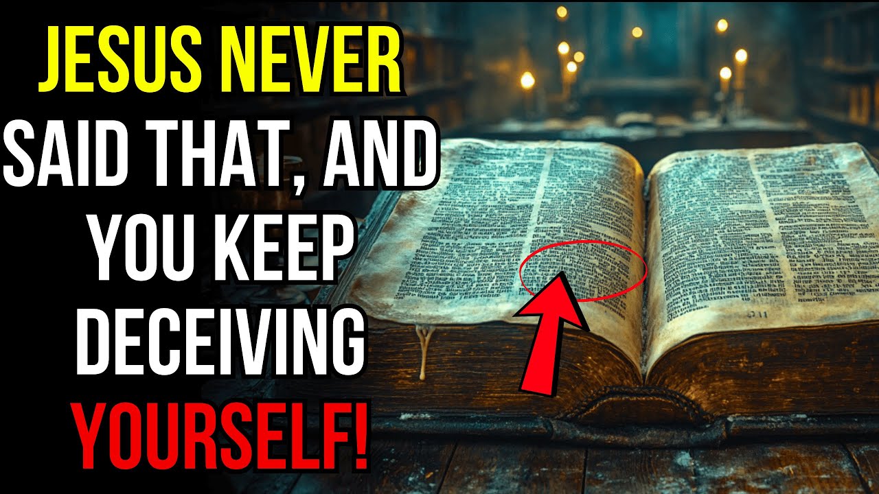 The Most Quoted Verse in Church... But Jesus Never Said It!