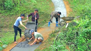 Life building diary: 15 Day Join hands to support farm renovation before the rainy season