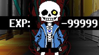 What if Sans Judges You With Negative EXP? [ Undertale ] Resimi