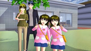 THE SEPARATED TWINS 👭 (Complete Episodes 🎉) | Sakura School Simulator Short Story | Kat-kat Gaming