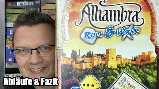 Alhambra Roll & Write (Queen Games) - ab 8 Jahre - Top Familienspiel - Top Roll & Write?