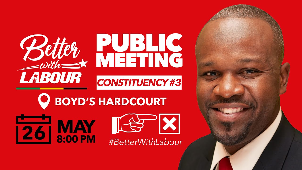 Public Meeting at Boyd's HardCourt St. KittsNevis Labour Party