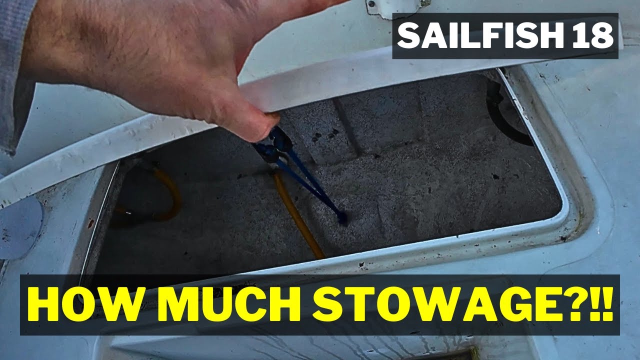 Какой же объем багажного пространства у шлюпки Sailfish 18?