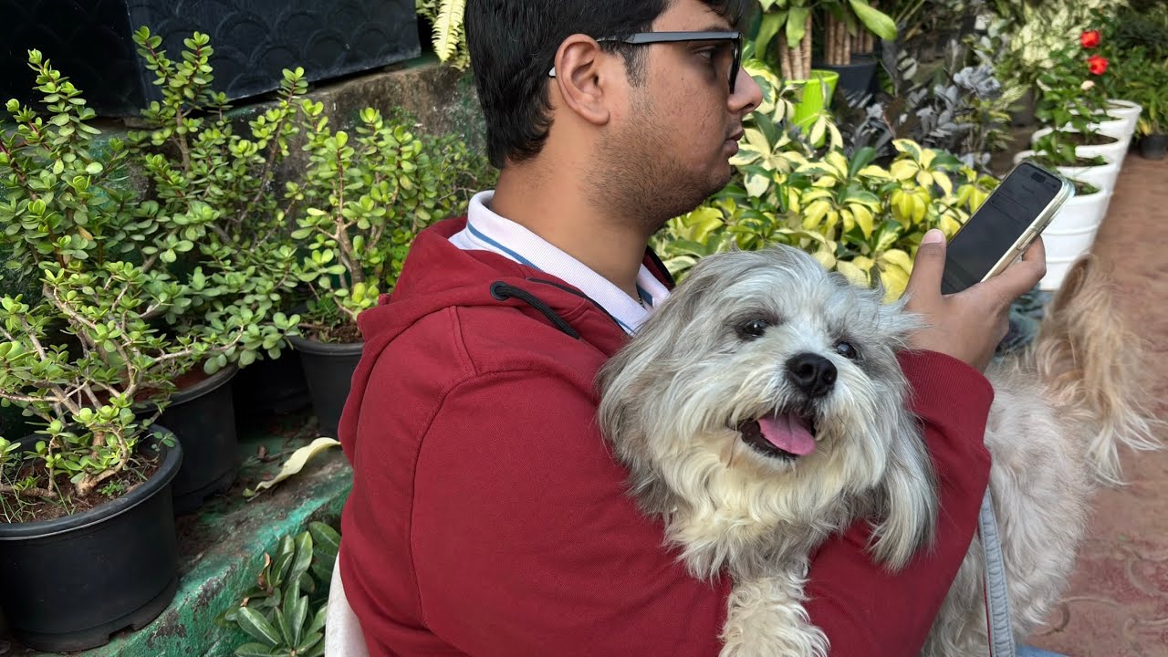 Our nursery visit 🪴 for planting shopping 🛒 #Scooby Felleng Happy 