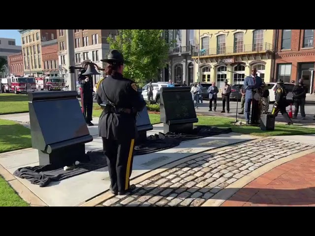 "We honor our brave officers who serve on the front lines to protect our families, safeguard our communities, and shoulder a burden of responsibility that most Americans cannot fathom." 