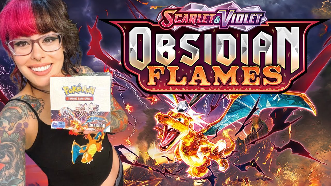 BRAND NEW Pokémon Obsidian Flames booster box opening!