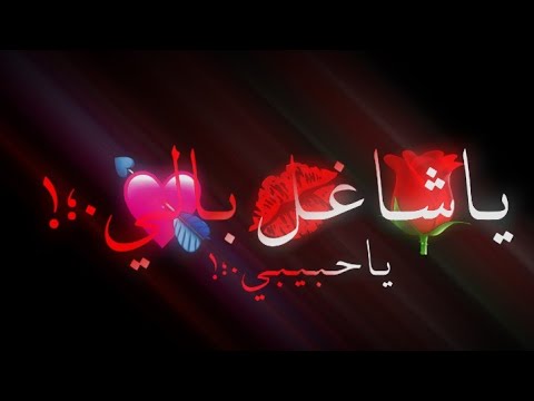 حالات واتس مهرجان ياشاغل بالي قرب مني حبيبي تعاللي