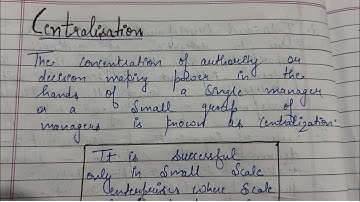 Centralisation | Advantages and Disadvantages of Centralisation |