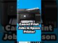 Cancel Print Jobs in Epson Printer on Windows 10 | Stop Printing Instantly & Clear Queue! 🖨️🚫