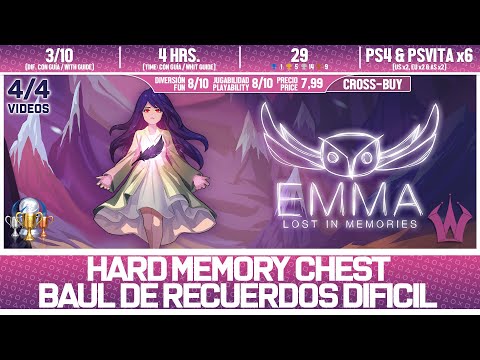 EMMA: LOST IN MEMORIES - (BAÚL DIFÍCIL/HARD CHEST) ? | TODAS LAS PLUMAS/ ALL FEATHERS | TROPHY GUIDE