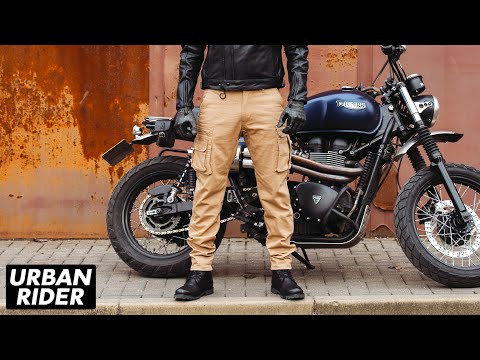 DESERT CARGO BEIGE Motorcycle Jeans for Men with Chino Style
