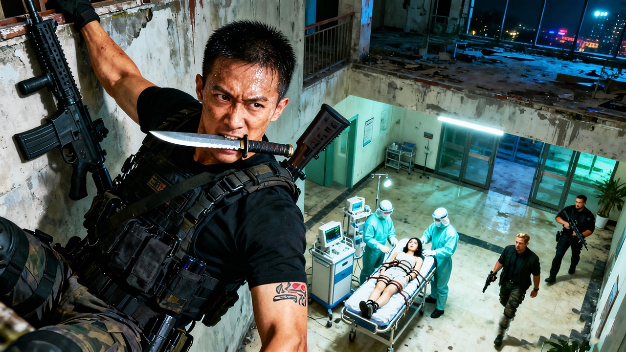 【爆燃動作電影】最強退役兵王為營救女友竟孤身闖入黑幫老巢！戰力爆表當場一舉殲滅！#movie #动作 #反转