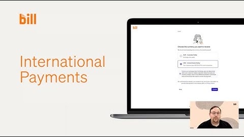 BILL International Payments