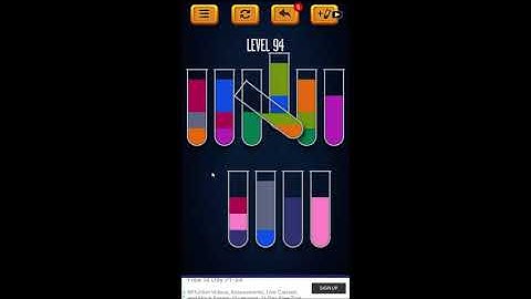 Water Sort Puzzle - Color Liquid Sorting Game Level 94 Solution