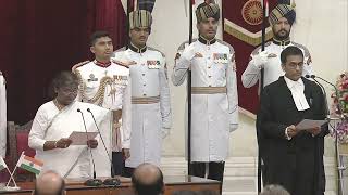 Swearing-in-Ceremony of the Chief Justice of India Dr Justice D.Y. Chandrachud at Rashtrapati Bhava