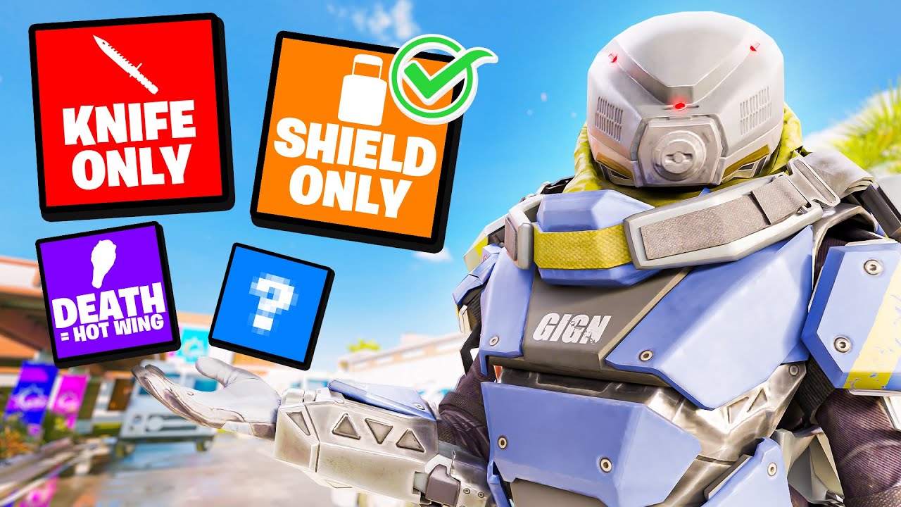 Rainbow Six Siege But I Can ONLY Use SHEILDS...