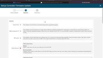 How to upgrade APIC Version on ACI