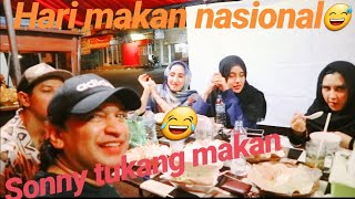 Fairuz,Sonny,Ashraff dan Fadia merayakan 'Hari Makan Nasional'😂😂😂