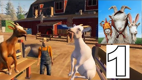 Goat Simulator 3 Android gameplay Games plays walkthrough HD iOS part 1