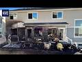 Two families displaced after wind-fueled townhome fire in Saratoga Springs