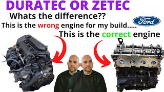 Zetec OR Duratec? I wish I had known the difference before I started. Which one should YOU buy?