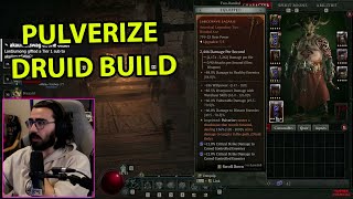 Videoyun-Diablo 4'te Hardcore Modda Kullandığı Build'i Anlatıyor (Pulverize Druid Build)
