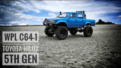 2024 new release WPL C64-1 Toyota Hilux 5th generation - Lifted trail truck