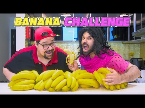 The Banana Challenge | Nasreen | Rahim Pardesi | Foodie Nags