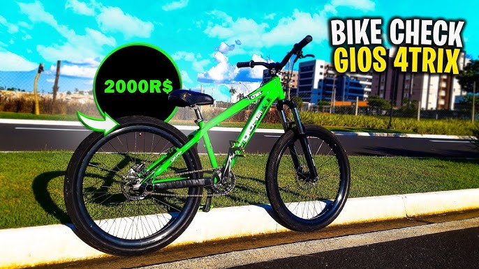 BIKE CHECK GIOS 4TRIX * montada para grau*😈 