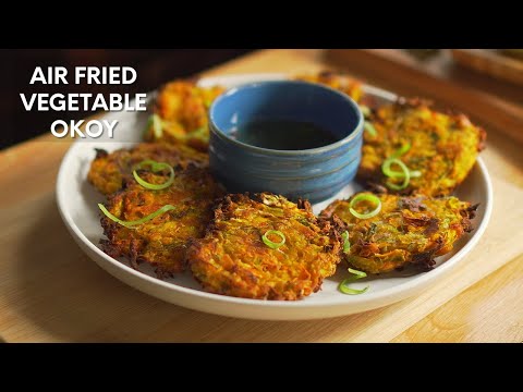 Air Fryer Carrot Fritters