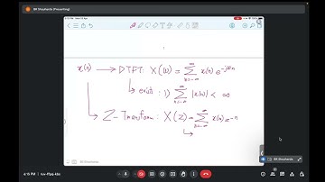 NPTEL PMRF Session "Signals and Systems" Week-12 (Spring 2024)