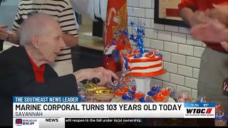 103-year-old Marine Raider veteran celebrates birthday in Savannah