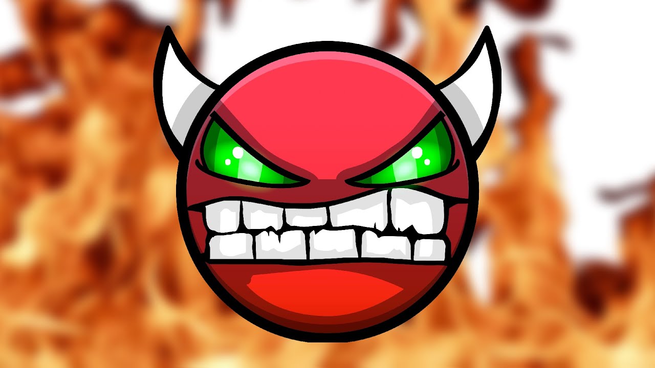I beat my first DEMON level in Geometry Dash... - YouTube