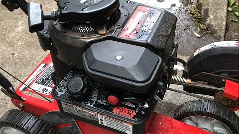 Free Yard Machine MTD 3.5hp Briggs & Stratton Engine Lawn Edger Will It Run? Carburetor Clean Fix