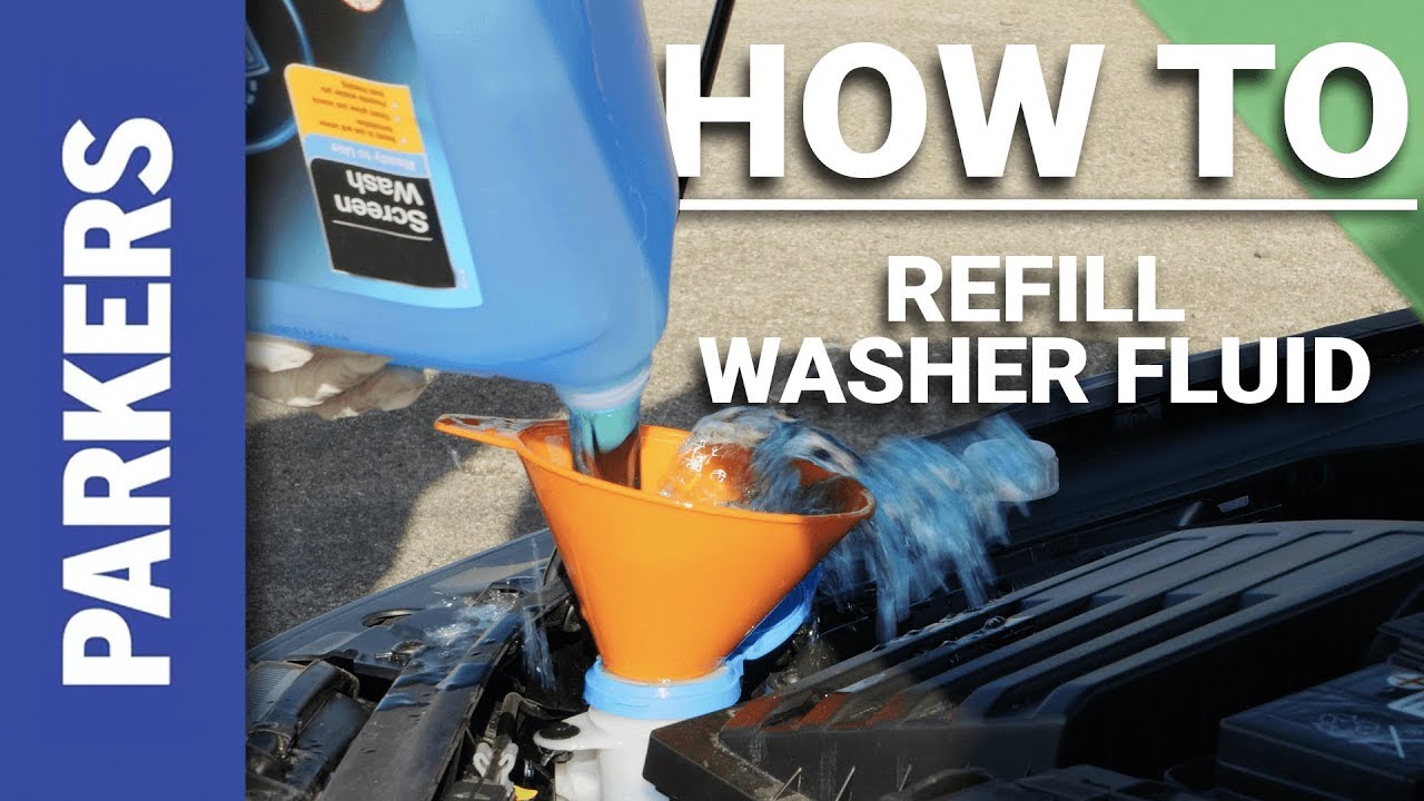 How to top up your washer fluid  Basic car maintenance guide 
