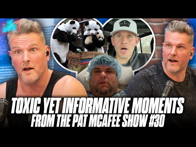 2 Hours Of Toxic Yet Informative u0026 Valuable Information From The Pat McAfee Show | Toxic Moments #30 class=