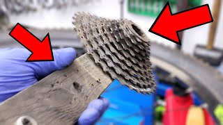 How to clean a bicycle cassette. Bike drivetrain maintenance
