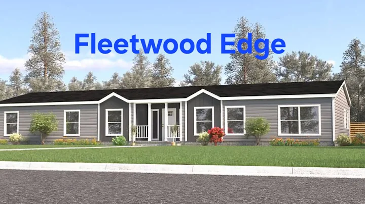 4 bedroom 2 Bath Double wide/Manufactured Home! Fleetwood Edge 32764P has over 2200 sq. feet!