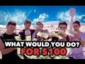 WHAT WOULD YOU DO FOR MONEY?