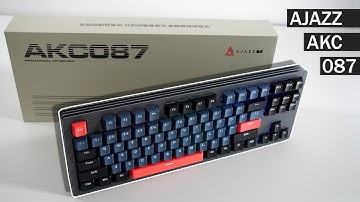 The Heaviest Mechanical Gaming Keyboard I Have Unboxed So Far - Unboxing Ajazz AKC087 @whatgeekfans