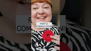 DIY - A Poppy Brooch (Part 2) #upcycle #brooch #diy #upcycledfashion #textileart #poppy