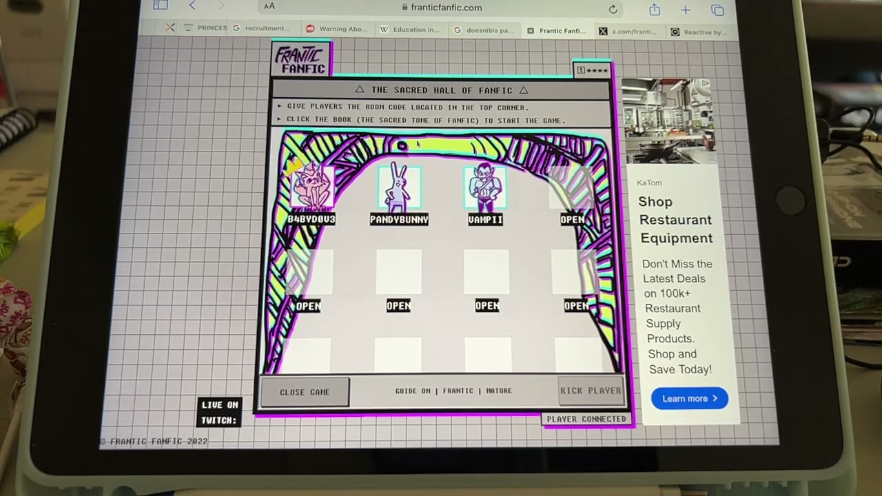FRANTICALLY FANFIC-ING WITH FRIENDS! BIRTHDAY MONTH STREEEAM THROUGH PHONE... | 