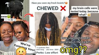 A VIRAL TIKTOK HAIRSTYLE IS BEING CELEBRATED FOR LOOKING UGLY...NOW 4C &amp; WIG GIRLIES ARE FUMING 