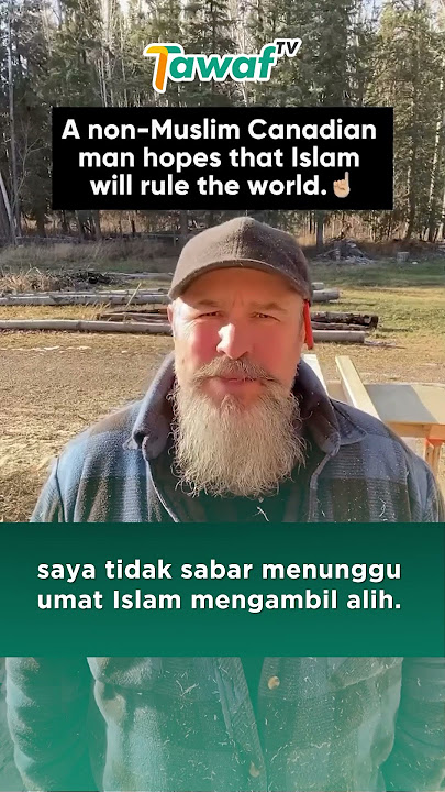 A Non-Muslim Canadian Man Hopes Islam Will Rule the World #shorts