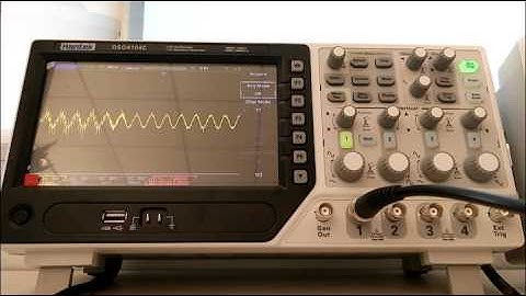 How to use Acquisition Mode of DSO4254C