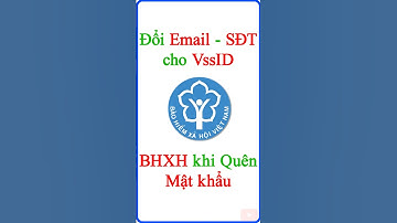 Cách đổi Email và Số điện thoại VssID khi quên mật khẩu
