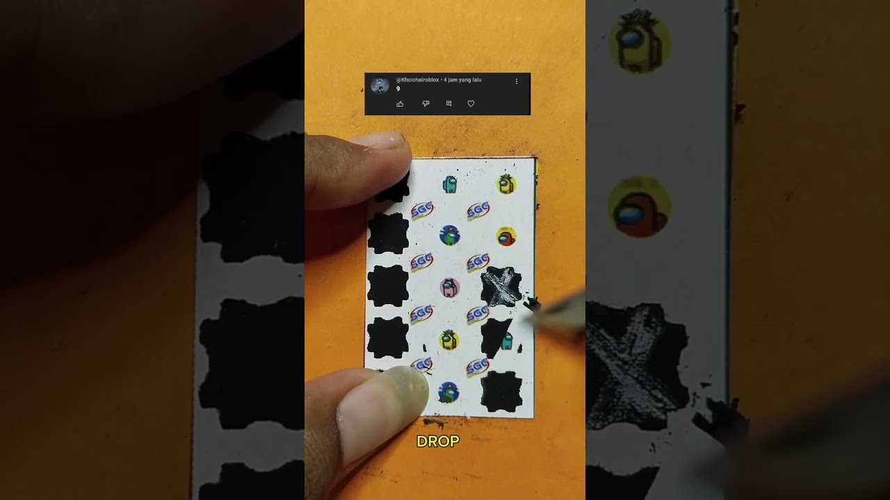 Danger Or Luck Scratching Number 9 NOW 