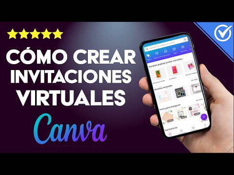 ¿Cómo crear invitaciones virtuales en CANVA desde mi móvil Android?